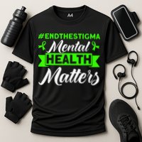 Mental Health Mental Health Matters Mental Health Awareness Cooling Performance Crew T-Shirt
