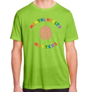 Mental Health Matters Rainbow Brain Awareness Adult ChromaSoft Performance T-Shirt