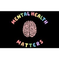 Mental Health Matters Rainbow Brain Awareness Bumper Sticker