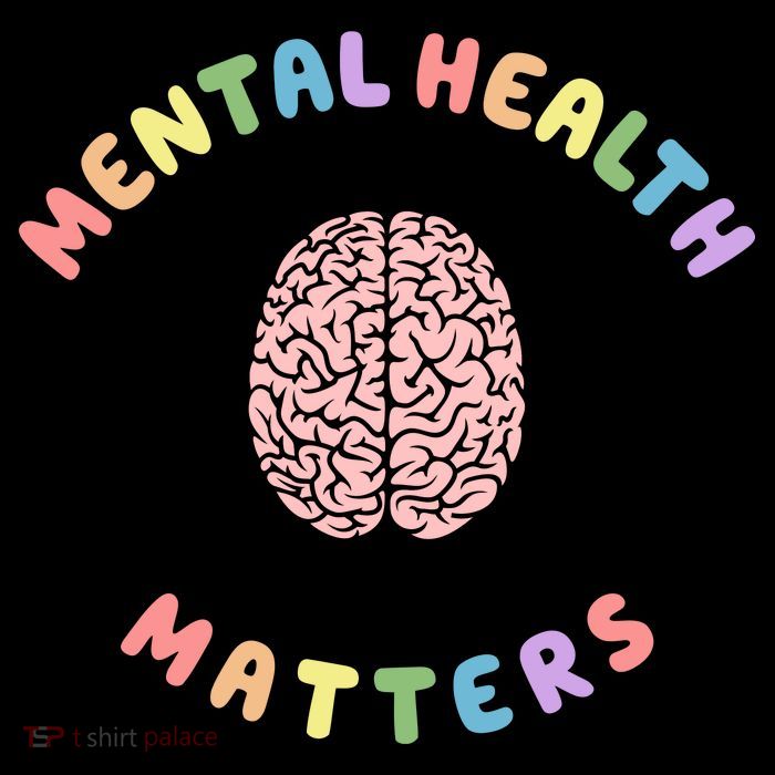 Mental Health Matters Rainbow Brain Awareness Youth Performance Sprint T-Shirt