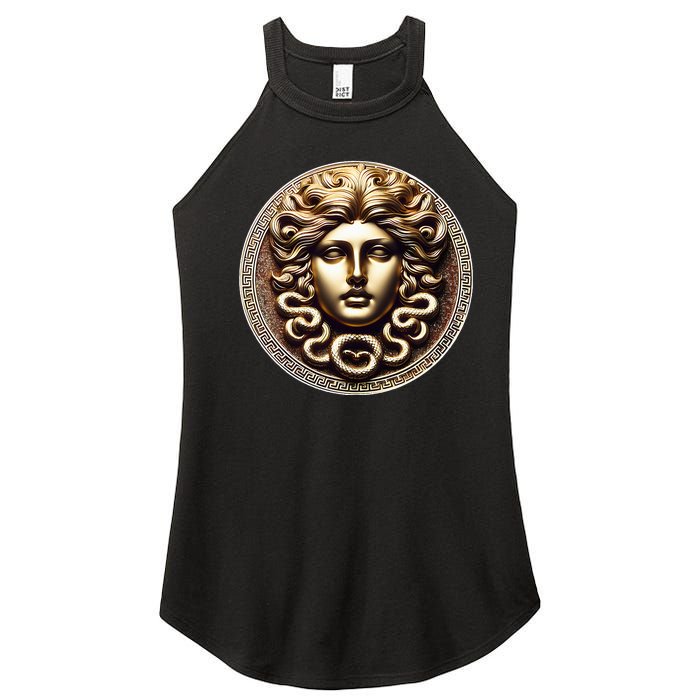 Medusa Head Myth Gorgon Snake Hair Greek Mythology Women’s Perfect Tri Rocker Tank