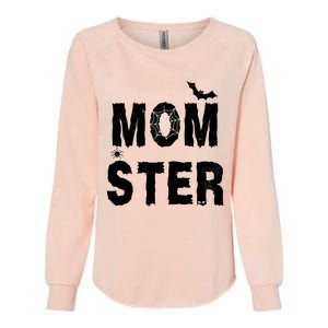 Momster Halloween Womens California Wash Sweatshirt