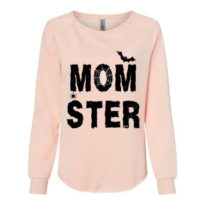 Momster Halloween Womens California Wash Sweatshirt