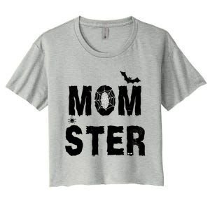 Momster Halloween Women's Crop Top Tee