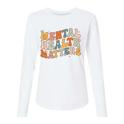 Mental Health Matters Human Brain Illness Awareness Men Womens Cotton Relaxed Long Sleeve T-Shirt