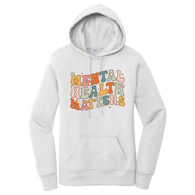 Mental Health Matters Human Brain Illness Awareness Men Women's Pullover Hoodie