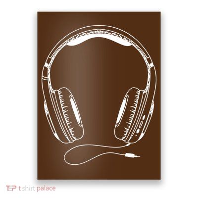 Music Headphones Poster