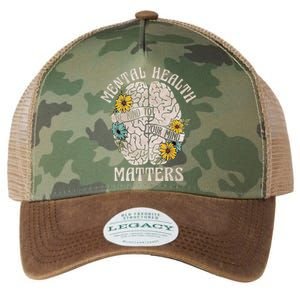 Mental Health Matters Be Kind To Your Mind Mental Awareness Legacy Tie Dye Trucker Hat