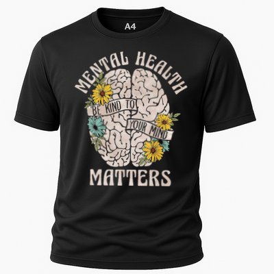 Mental Health Matters Be Kind To Your Mind Mental Awareness Performance Shirt