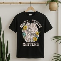 Mental Health Matters Be Kind To Your Mind Mental Awareness T-Shirt