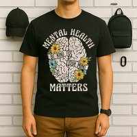 Mental Health Matters Be Kind To Your Mind Mental Awareness T-Shirt