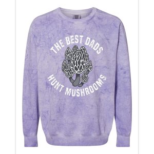 Mushroom Hunting Morel Shrooming Colorblast Crewneck Sweatshirt