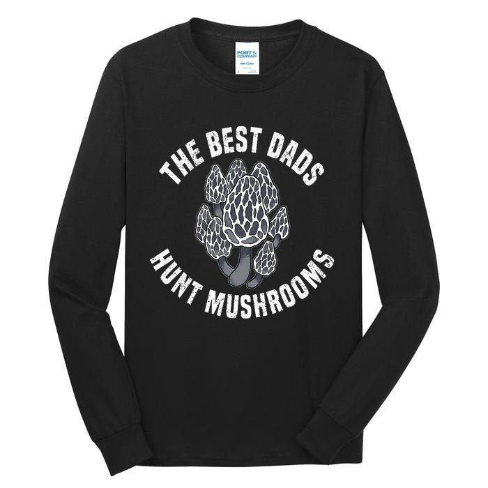 Mushroom Hunting Morel Shrooming Tall Long Sleeve T-Shirt