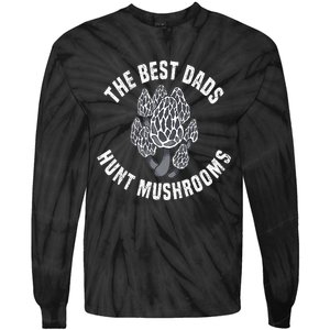 Mushroom Hunting Morel Shrooming Tie-Dye Long Sleeve Shirt