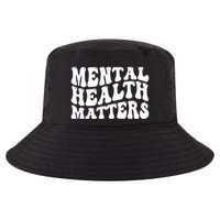 Mental Health Matters Groovy Retro Cool Comfort Performance Bucket Hat