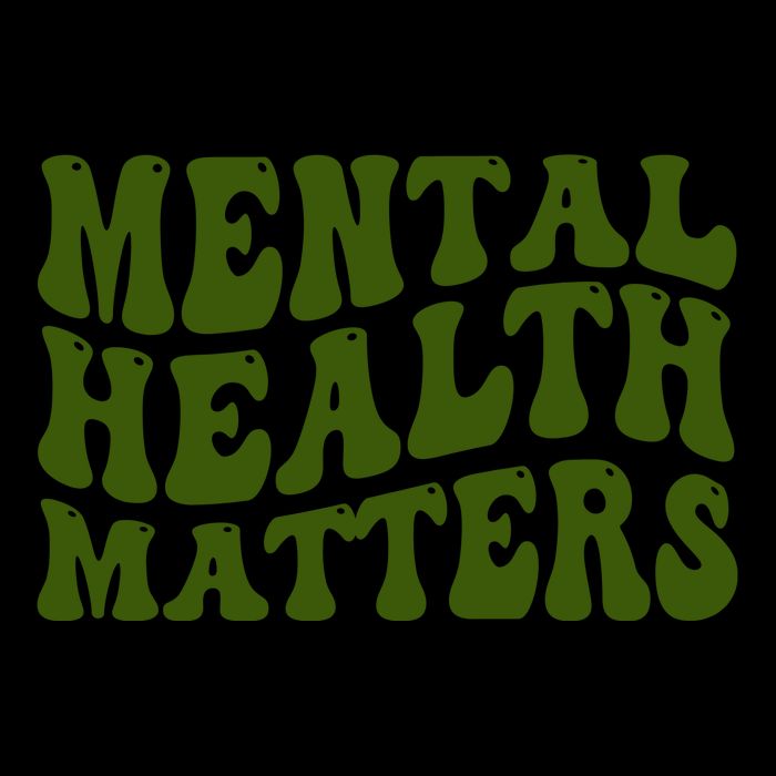 Mental Health Matters Groovy Retro Mug