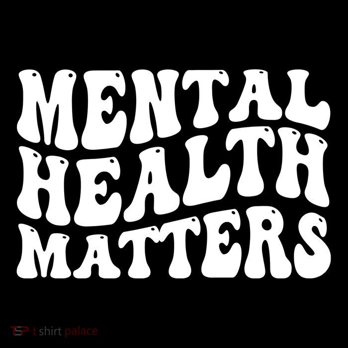 Mental Health Matters Groovy Retro Kids T-Shirt