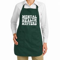 Mental Health Matters Groovy Retro Apron