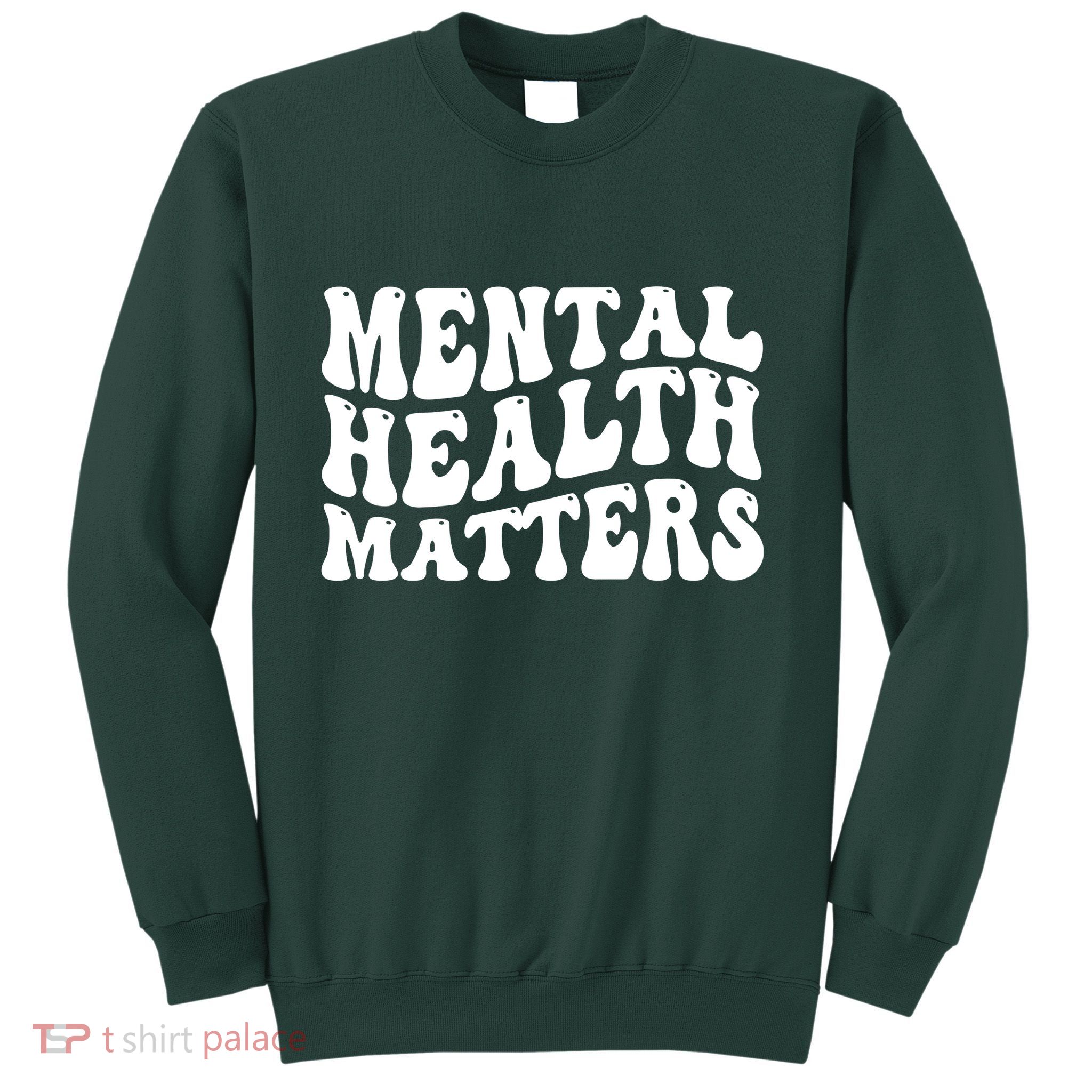 Mental Health Matters Groovy Retro Sweatshirt