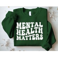 Mental Health Matters Groovy Retro Sweatshirt