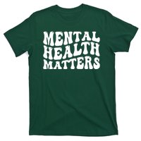 Mental Health Matters Groovy Retro T-Shirt