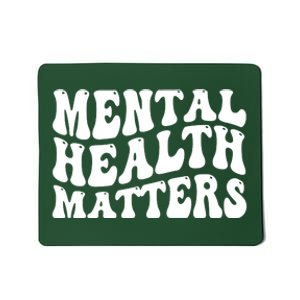 Mental Health Matters Groovy Retro Mousepad