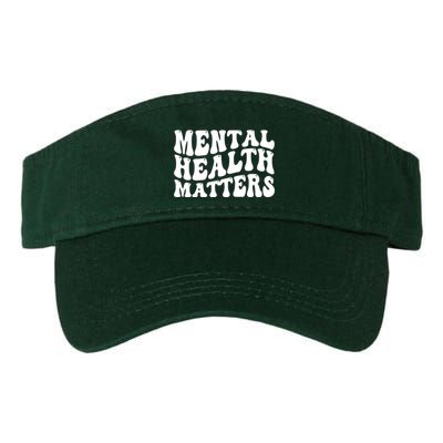 Mental Health Matters Groovy Retro Visor