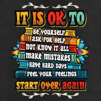 Mental Health Make Mistakes Be Yourself Inspirational Hat