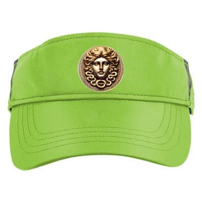 Medusa Head Myth Gorgon Snake Hair Greek Mythology Gift Adult Drive Performance Visor