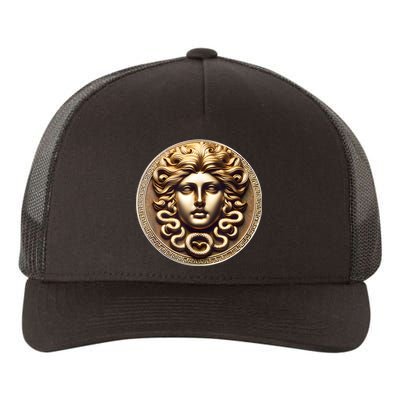 Medusa Head Myth Gorgon Snake Hair Greek Mythology Gift Yupoong Adult 5-Panel Trucker Hat