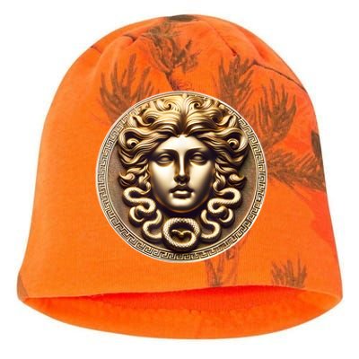 Medusa Head Myth Gorgon Snake Hair Greek Mythology Gift Kati - Camo Knit Beanie