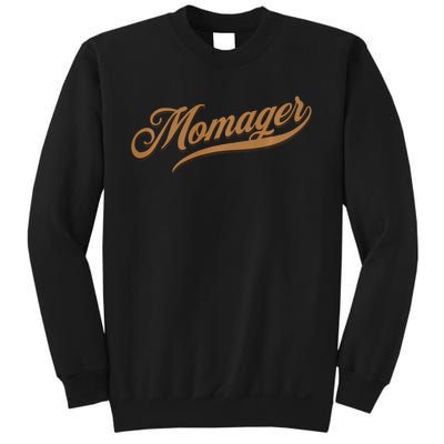 Momager happy Mom Manager Mother's Day Sweatshirt