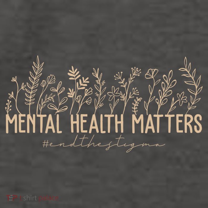 Mental Health Matters End The Stigma Nature Vector Backpack