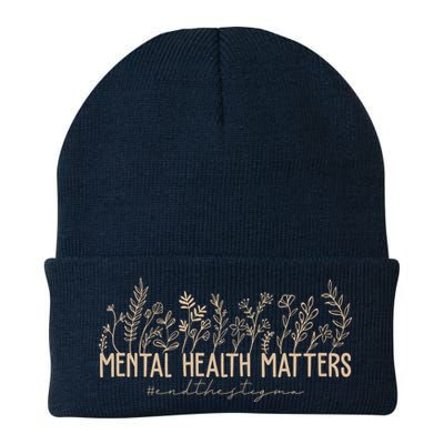 Mental Health Matters End The Stigma Nature Beanie