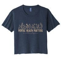 Mental Health Matters End The Stigma Nature Crop Top