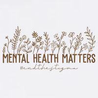 Mental Health Matters End The Stigma Nature Garment-Dyed Sweatshirt