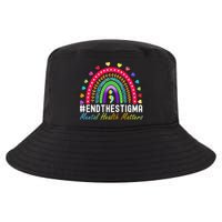 Mental Health Matters End The Stigma Rainbow Leopard Boho Cool Comfort Performance Bucket Hat
