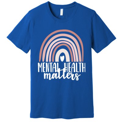 Mental Health Matters Gift Hu Brain Illness Awareness Meaningful Gift Premium T-Shirt