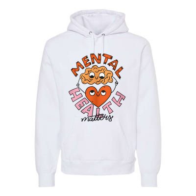 Mental Health Matter Depression Awareness Premium Hoodie