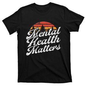 Mental Health Matters Brain Illness Awareness T-Shirt