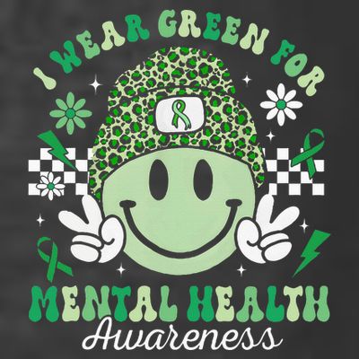 Mental Health Matters I Wear Green Mental Health Awareness T-Shirt