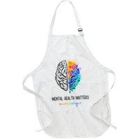 Mental Health Matter End The Stigma Colorful Brain Apron