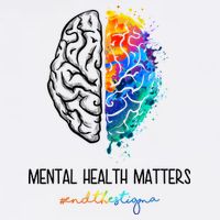 Mental Health Matter End The Stigma Colorful Brain Premium T-Shirt