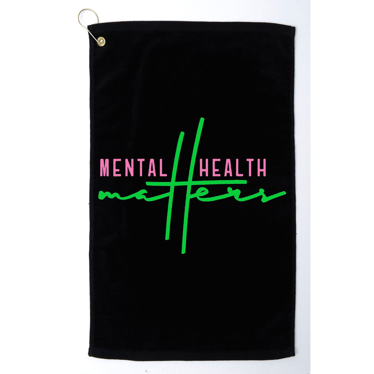 Mental health matters aka tee Golf Towel