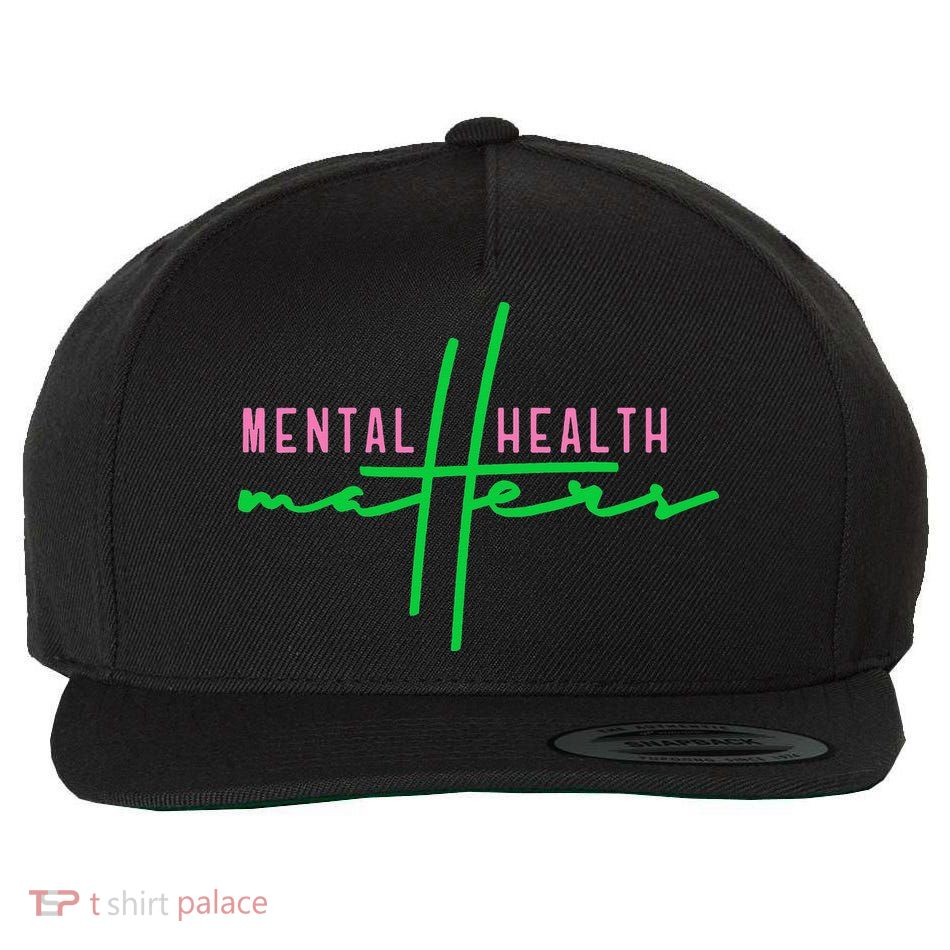 Mental health matters aka tee Wool Snapback Cap