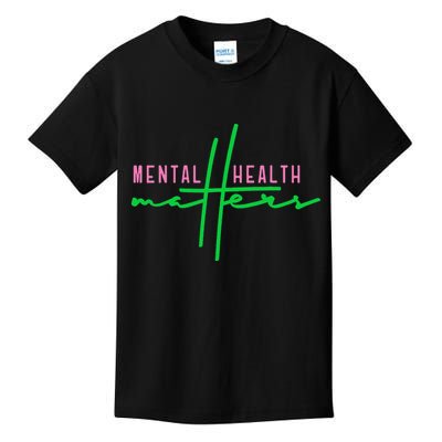Mental health matters aka tee Kids T-Shirt