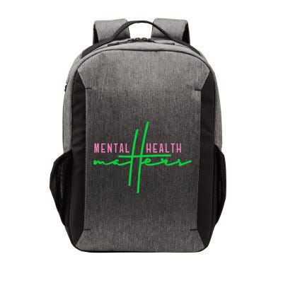 Mental health matters aka tee Vector Backpack
