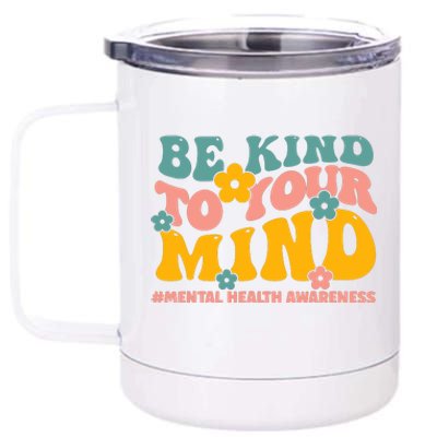 Mental Health Matters End The Stigma Mental Health Awareness 12 oz Stainless Steel Tumbler Cup