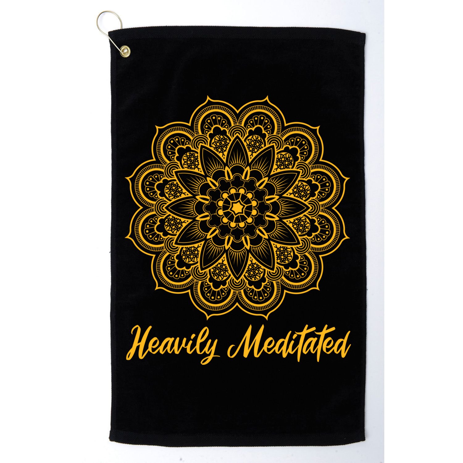Mandala Heavily Meditated Meditation Cute Gift Golf Towel