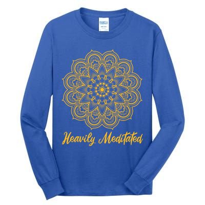 Mandala Heavily Meditated Meditation Cute Gift Tall Long Sleeve T-Shirt